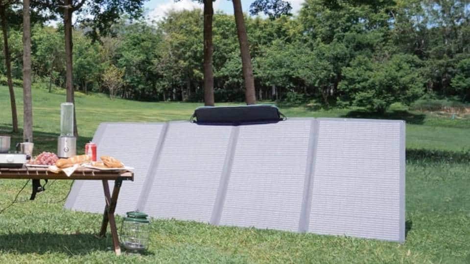 EcoFlow 400w portable and lightweight solar panel