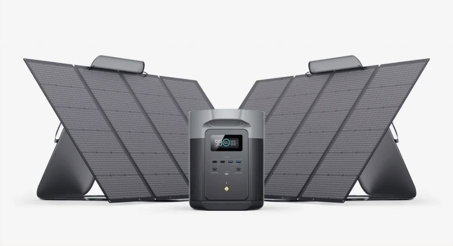 EcoFlow delta 2 max solar generator pv220w