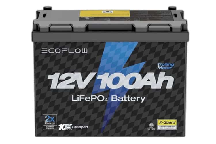 EcoFlow 12V battery for trolling motors