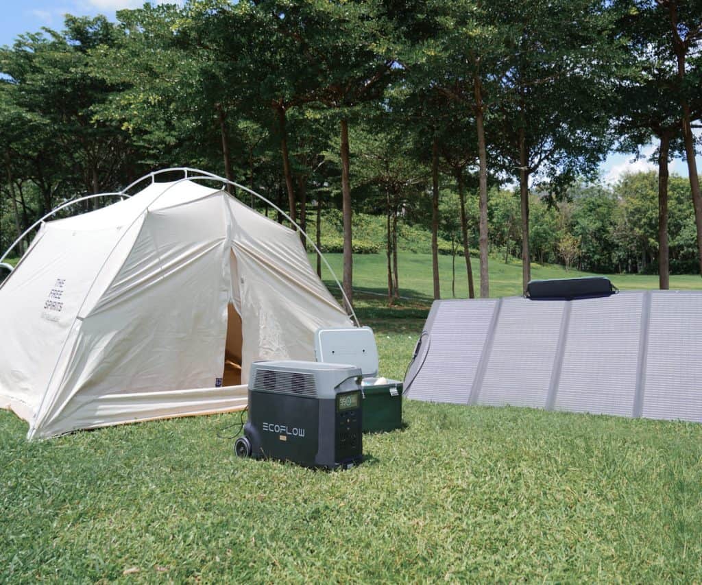 camping solaranlage