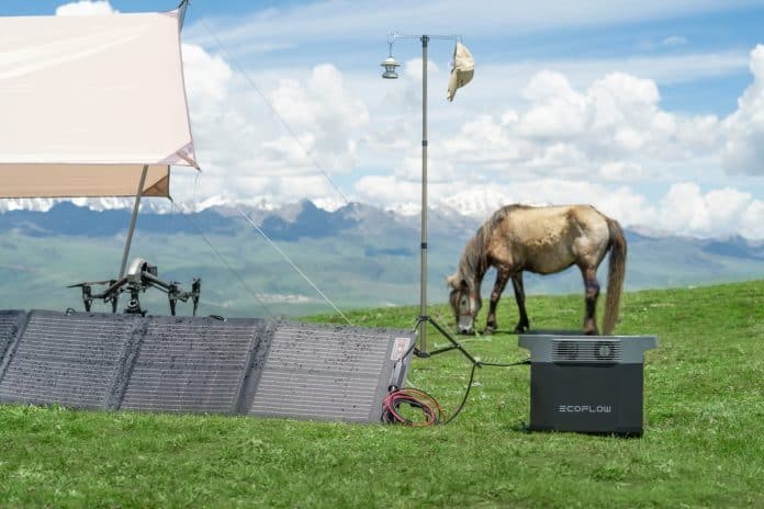 Solarpanels von EcoFlow