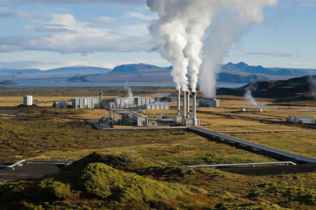 renewable energy geothermal power plant