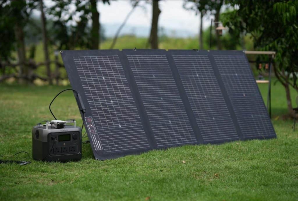 panneau solaire avec batterie