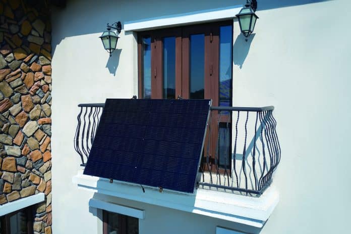 panneau solaire balcon copropriété