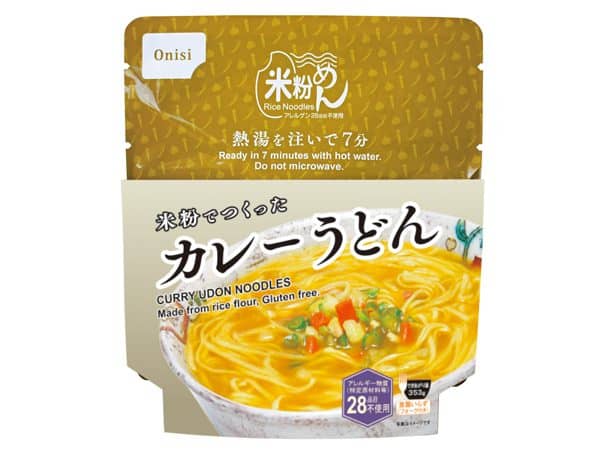 尾西食品｜米粉でつくったカレーうどん