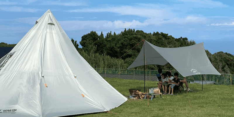 海釣り キャンプ場