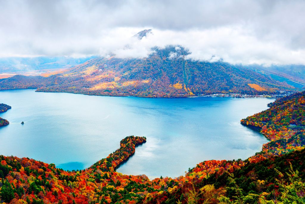 中禅寺湖 紅葉