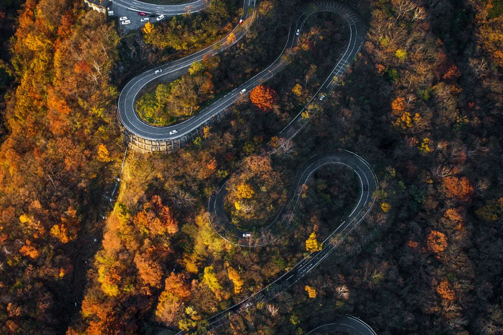 いろは坂 紅葉