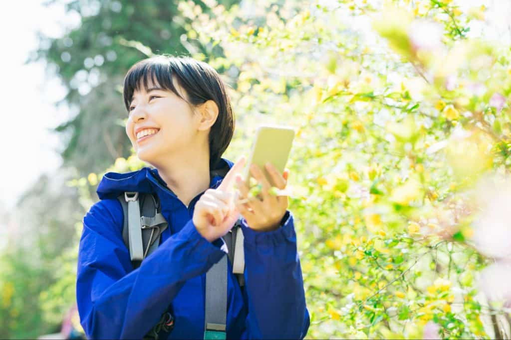 モバイルバッテリー 登山