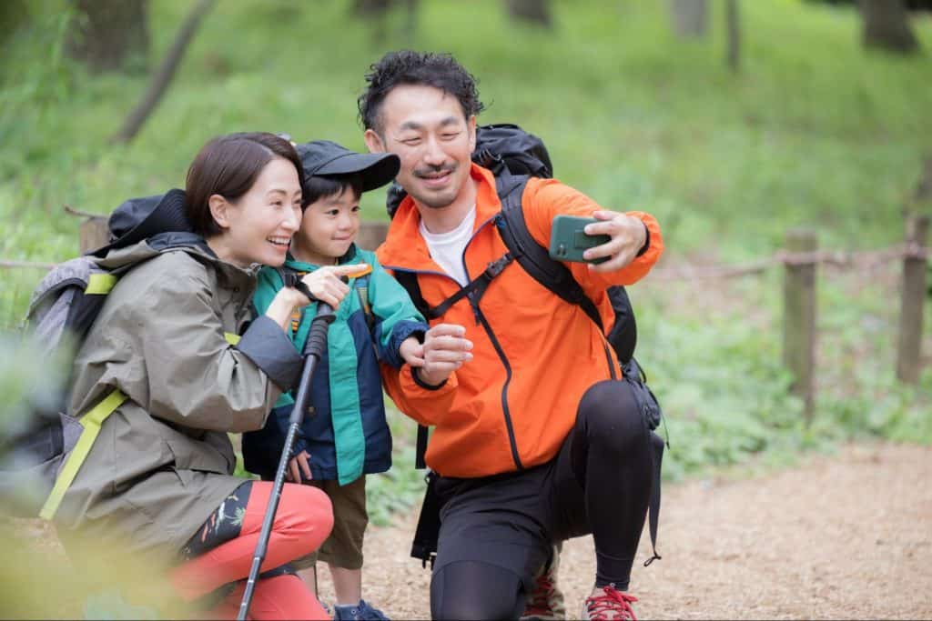 モバイルバッテリー 登山