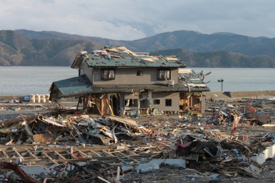 日本で起きた巨大地震