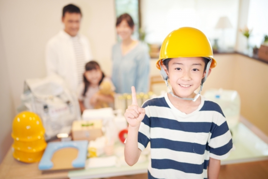 地震 備え 子供向け