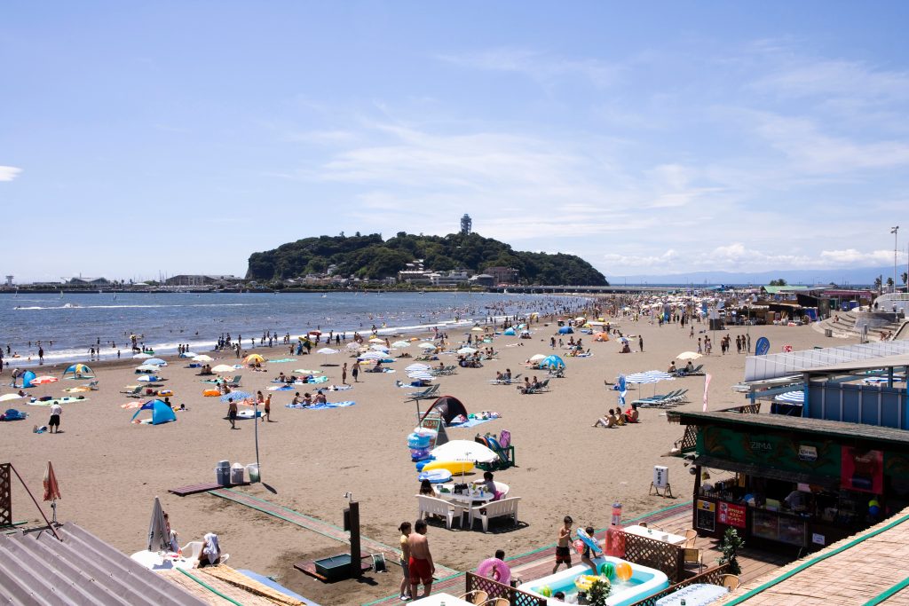 海水浴 関東 シーズン