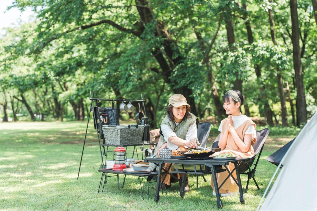 キャンプ ロースタイル 腰痛 方法