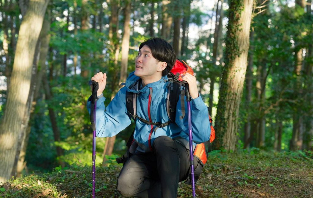登山 持ち物 質問