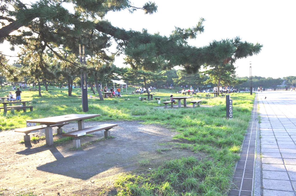 海の公園バーベキュー場