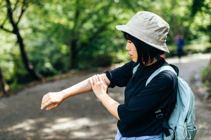 登山 日焼け止め