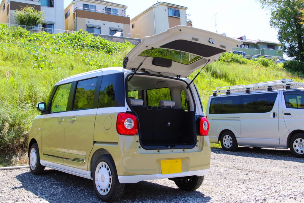 アウトドア 軽自動車 向く