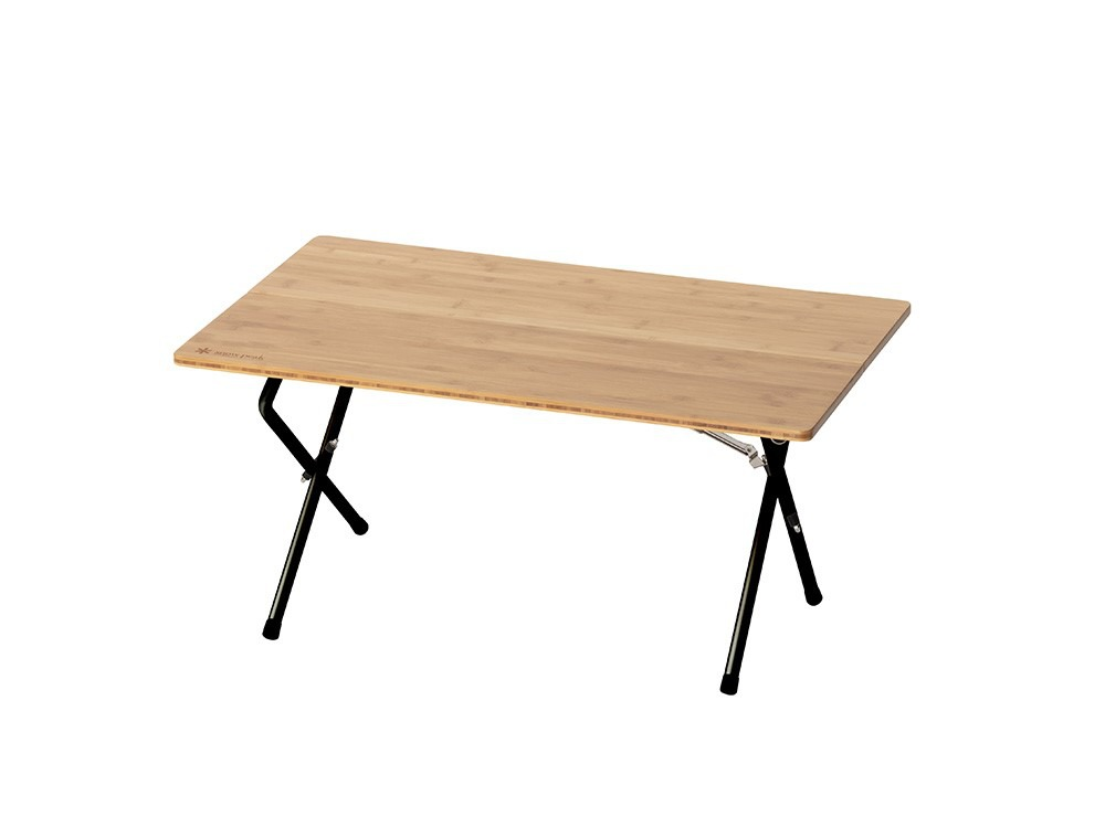 スノーピーク:ワンアクションローテーブル Light Bamboo