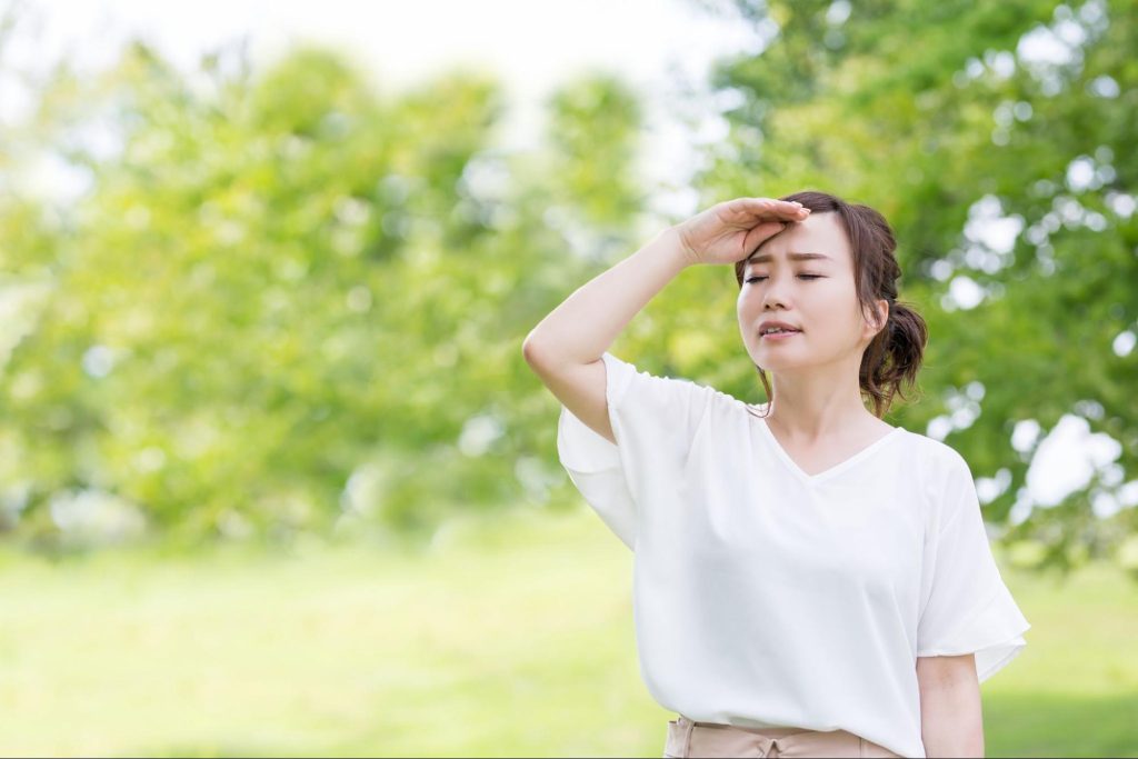 真夏日 リスク 健康被害 体調不良