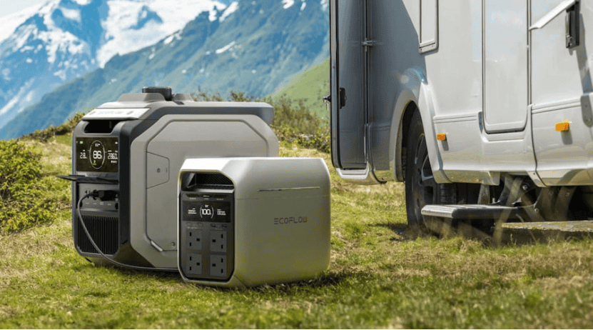 EcoFlow leisure battery for caravan