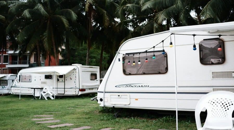 Caravan campground