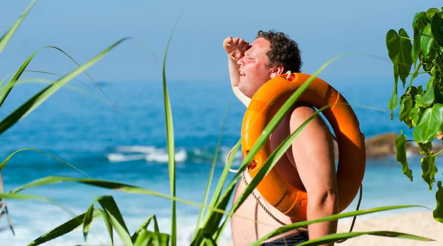 Hot summer day in the UK