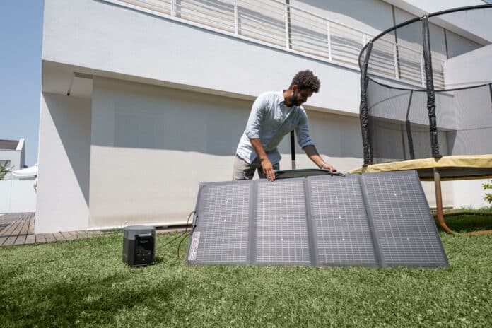 Solar Panel - Ecoflow 220w Bifacial Portable Solar Panel