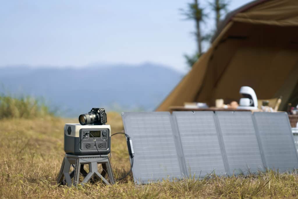 Using Portable Power Stations for Charging Camera