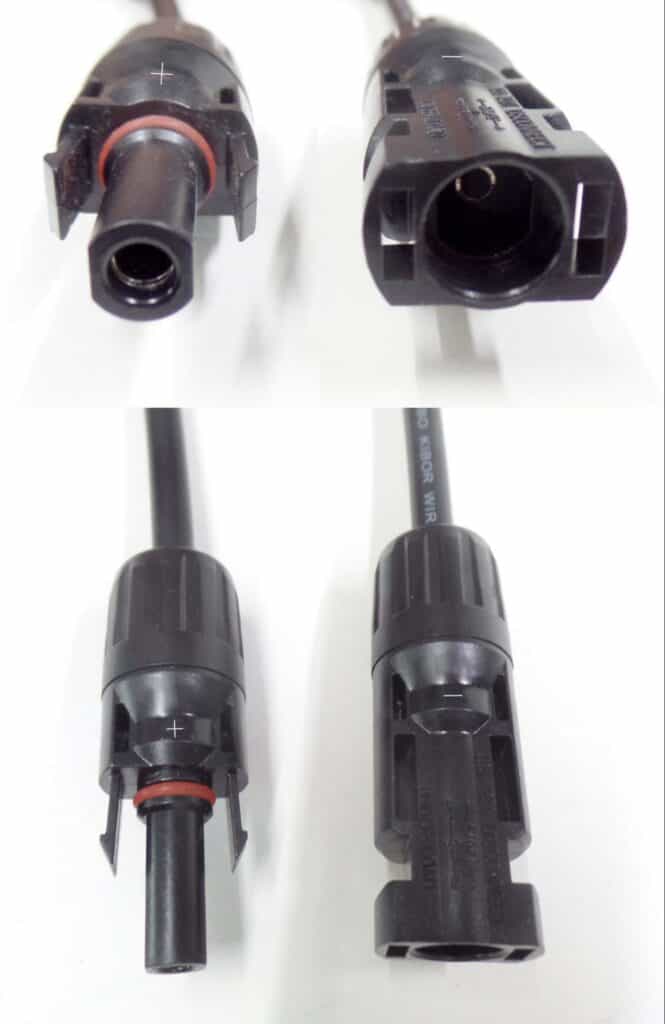 MC4 connector - back