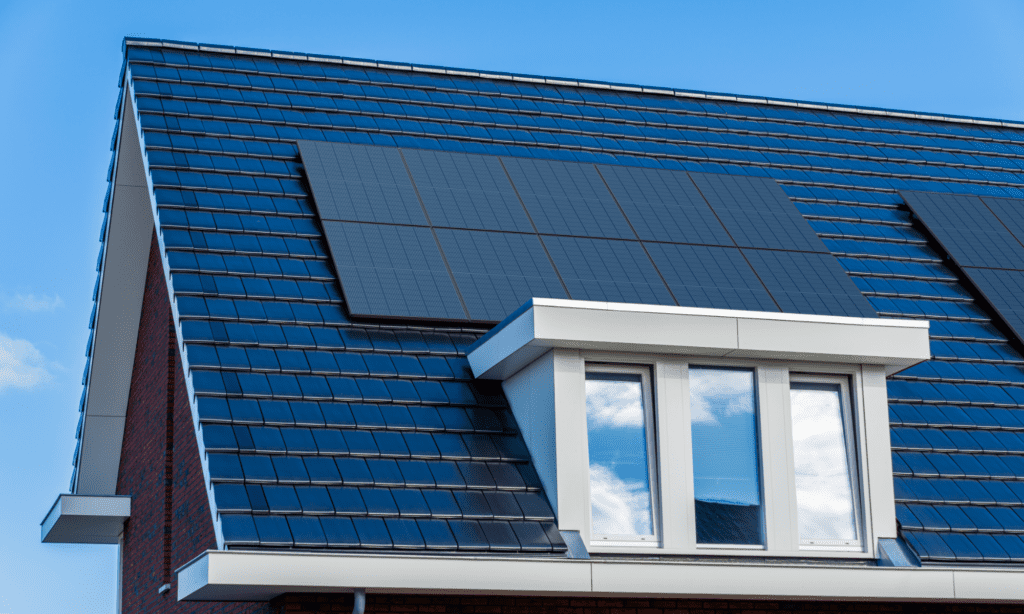 Roof - solar cell panel