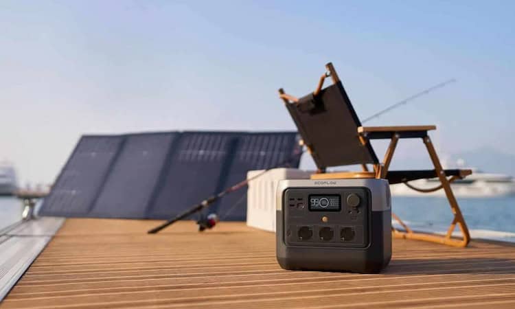 EcoFlow Solar Generator for fishing