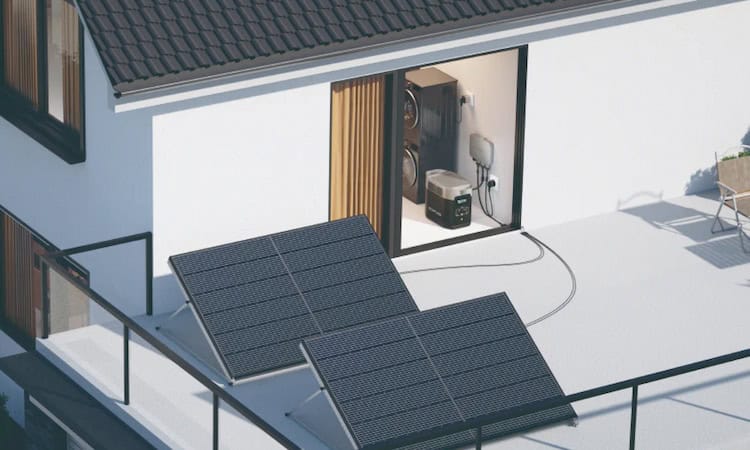 EcoFlow home solar panel system