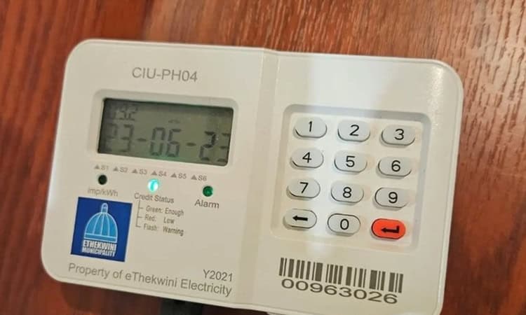 Prepaid electricity meter